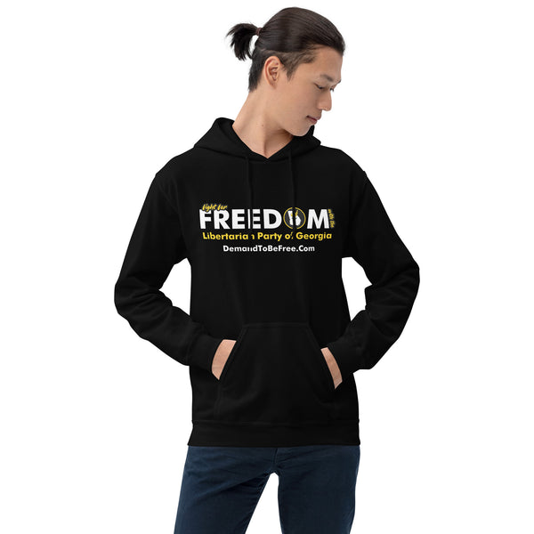 Fight for Freedom Libertarian Party of Georgia Unisex Hoodie