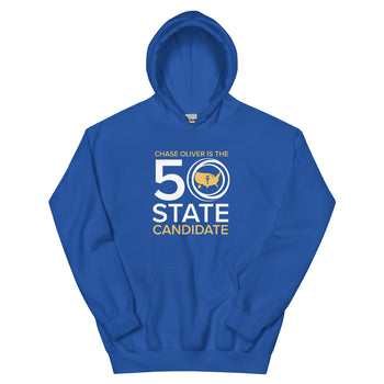 50 State Candidate - Chase Oliver  Unisex Hoodie