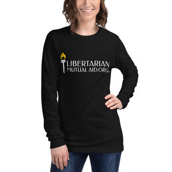 Libertarian Mutual Aid - We are not from the Government Long Sleeve Tee