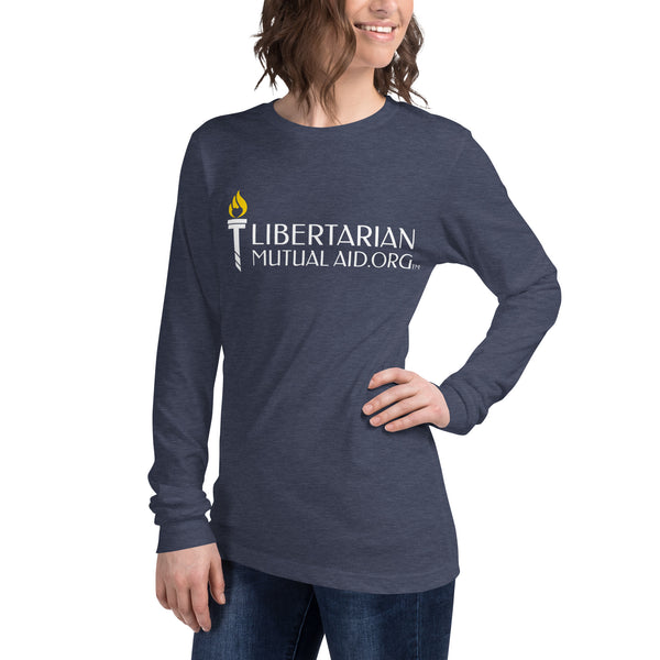 Libertarian Mutual Aid - We are not from the Government Long Sleeve Tee