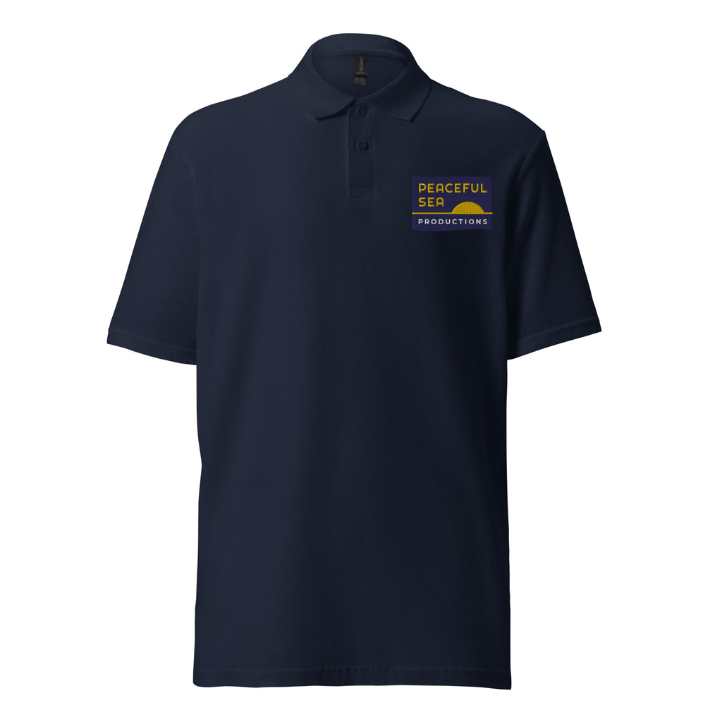 Peaceful Sea Men's Polo Shirt