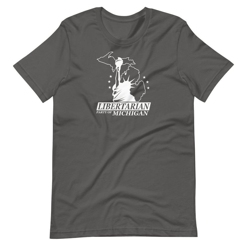 Libertarian Party of Michigan Unisex t-shirt - Proud Libertarian - Libertarian Party of Michigan