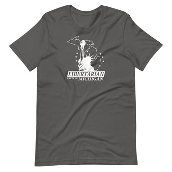 Libertarian Party of Michigan Unisex t-shirt - Proud Libertarian - Libertarian Party of Michigan