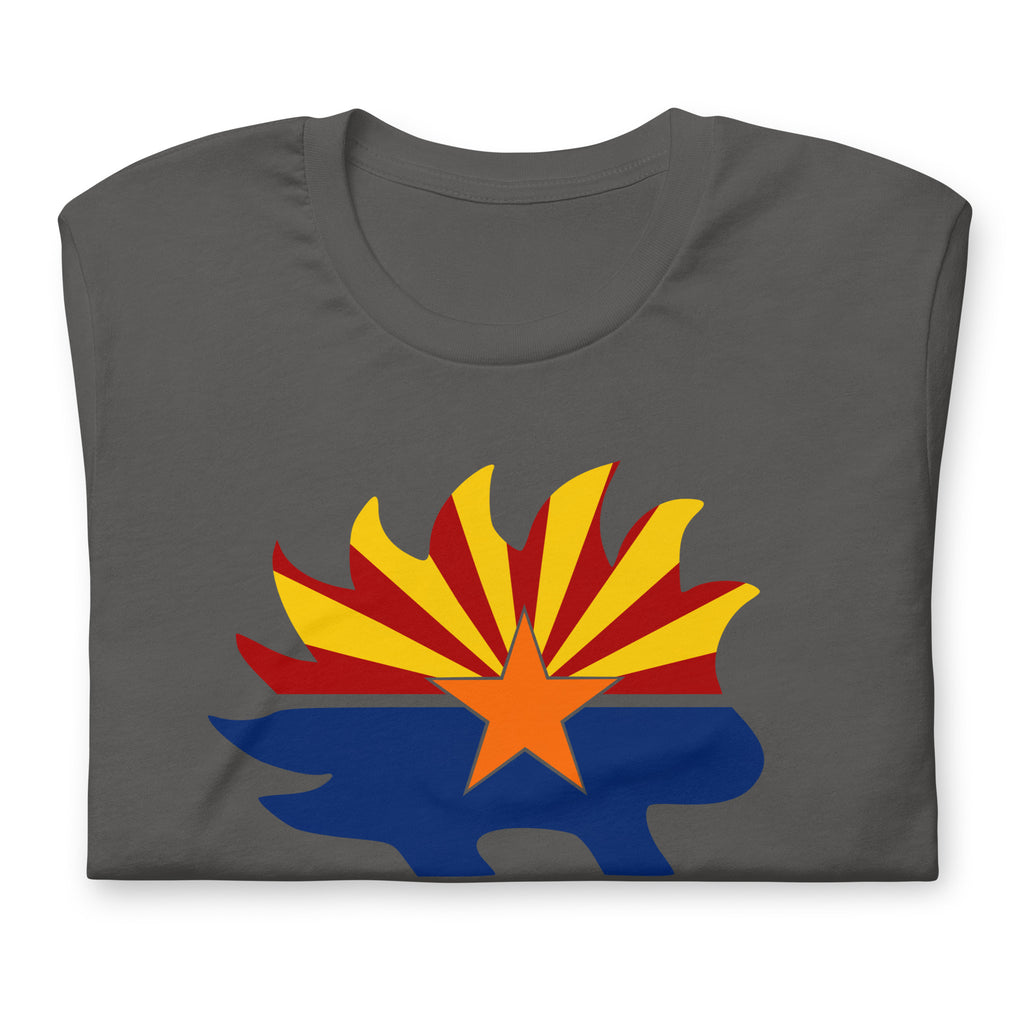 Arizona Libertarian Party Porcupine Unisex t-shirt - Proud Libertarian - Libertarian Party of Arizona