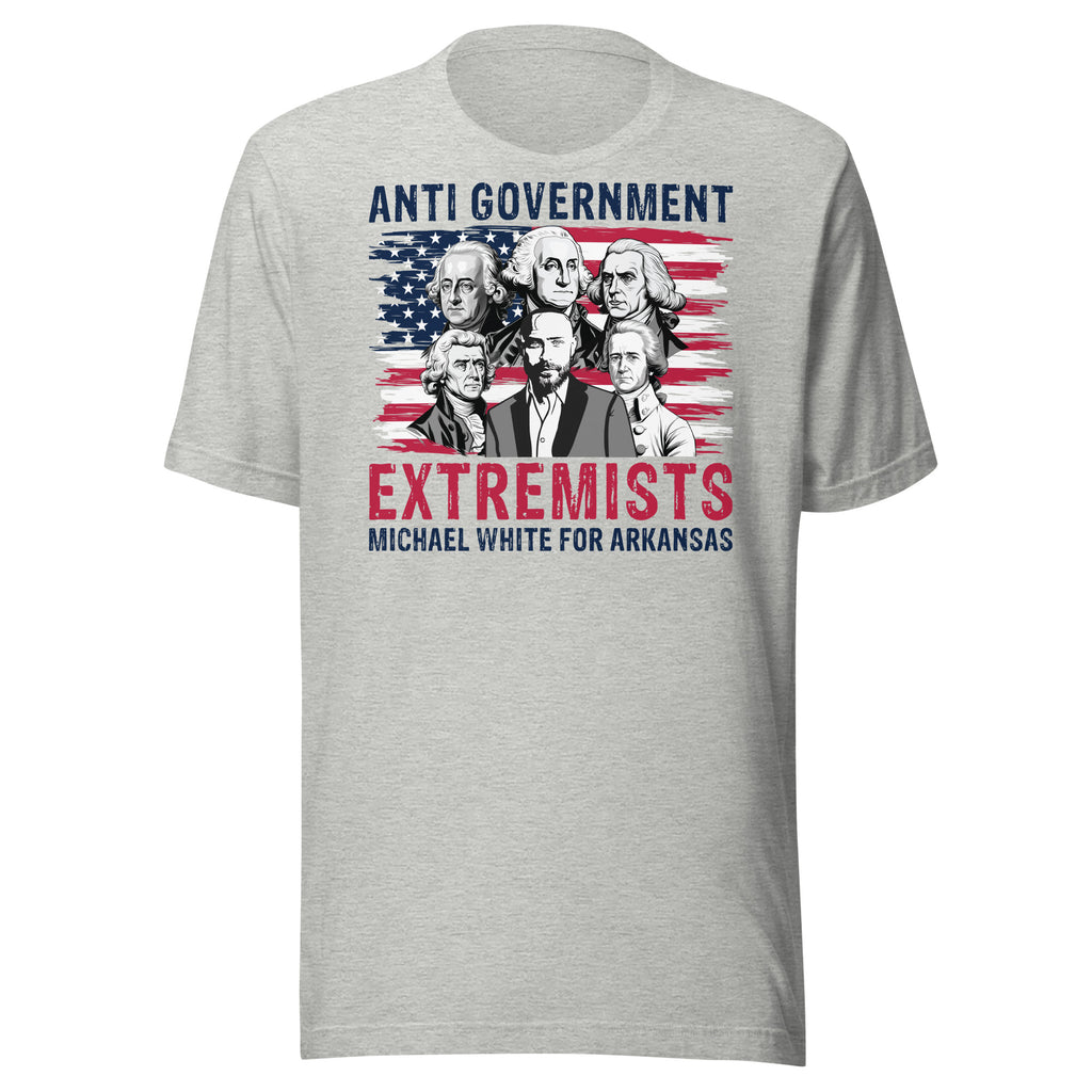 Anti-Government Extremist Unisex t-shirt