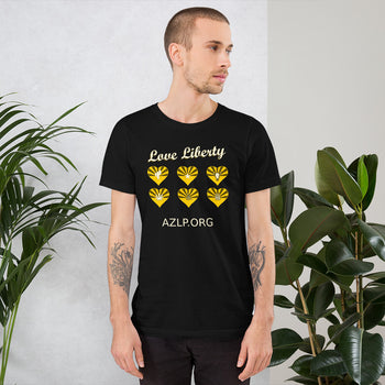 Love Liberty - Arizona Libertarian Party Unisex t-shirt