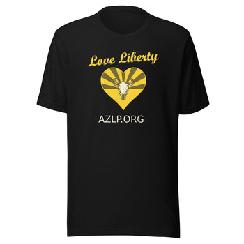 Love Liberty - Arizona Libertarian Party Unisex t-shirt