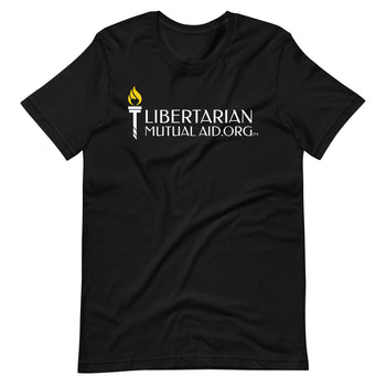 Libertarian Mutual Aid - We are not from the Government Unisex t-shirt
