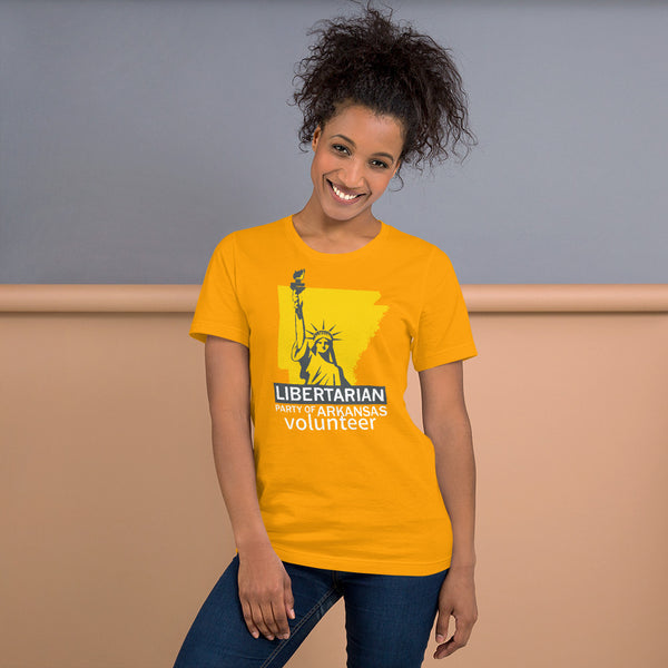Libertarian Party of Arkansas (Volunteer) Unisex t-shirt