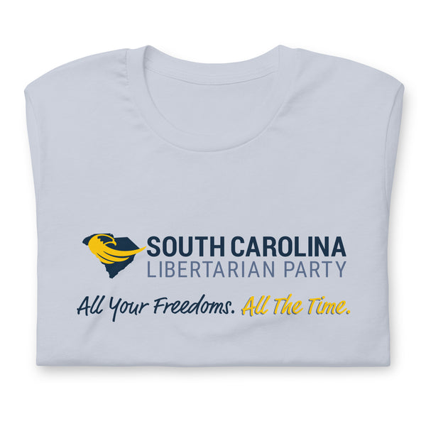 All of your Freedoms. All of the Time. SCLP t-shirt