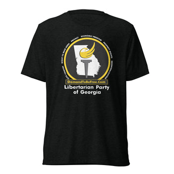 Libertarian Party of Georgia Short sleeve t-shirt
