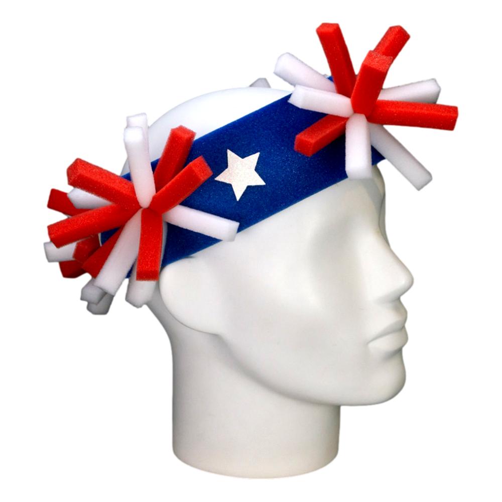 USA Pompoms Headband