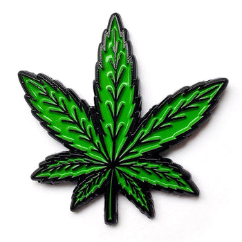 Weed Leaf Pins by Kolorspun - Proud Libertarian - Kolorspun