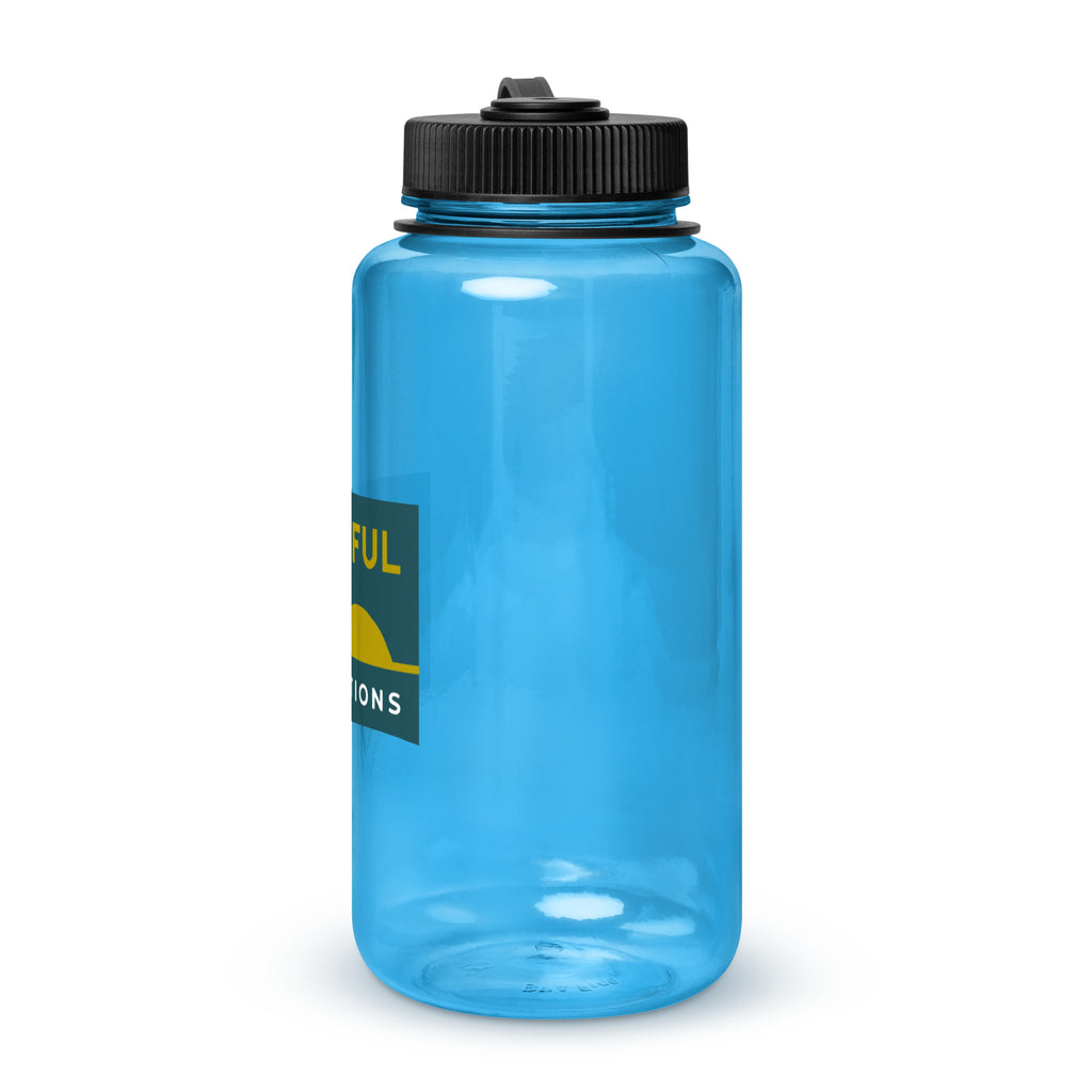 Peaceful Sea Wide Mouth Plastic Bottle