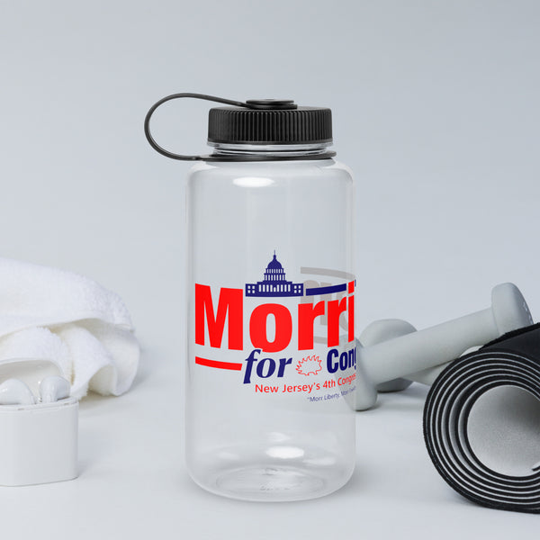 Morrison for Congress Wide mouth plastic water bottle