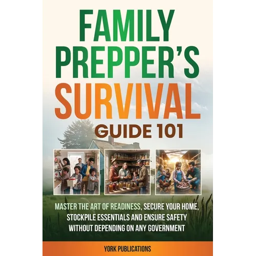 FAMILY Prepper's Survival Guide 101: Master the art of readiness, secure your home, stockpile essentials, and ensure safety without depending on any g