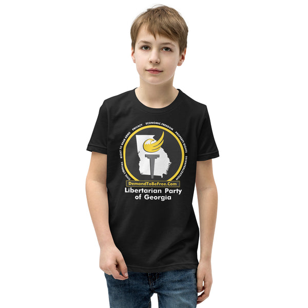 Libertarian Party of Georgia Youth Short Sleeve T-Shirt