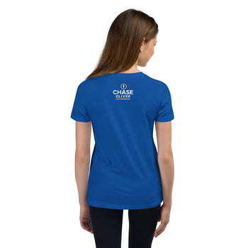 50 State Candidate - Chase Oliver Youth Short Sleeve T-Shirt