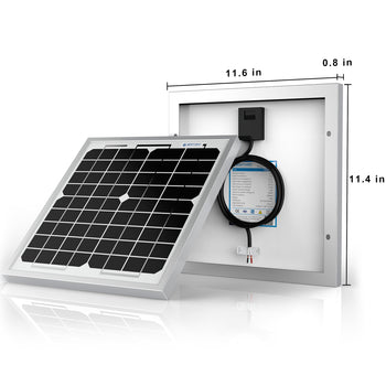 10 Watts Mono Solar Panel, 12V by ACOPOWER - Proud Libertarian - ACOPOWER