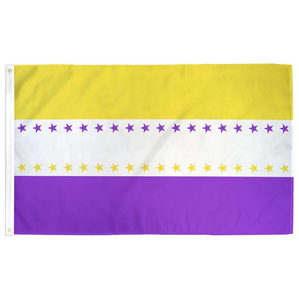 Women’s Suffrage 19th Amendment Victory Flag by Flags For Good
