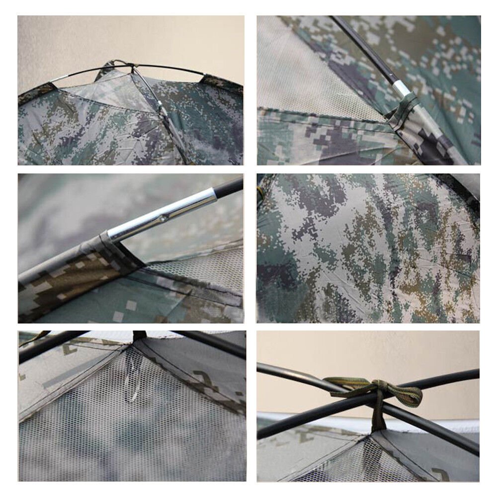 2-4 Person Waterproof Outdoor Camping 4 Season Folding Tent Camouflage Hiking by Plugsus Home Furniture - Proud Libertarian - Plugsus Home Furniture