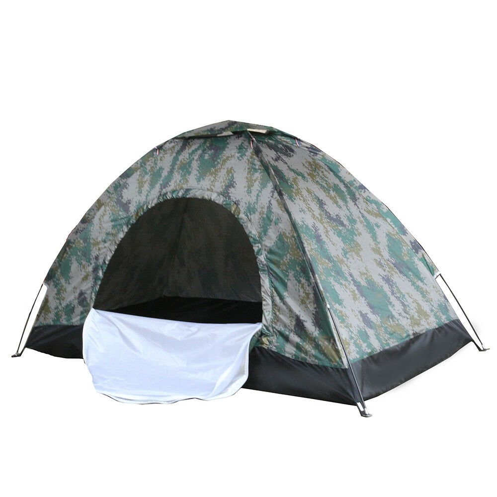 2-4 Person Waterproof Outdoor Camping 4 Season Folding Tent Camouflage Hiking by Plugsus Home Furniture - Proud Libertarian - Plugsus Home Furniture