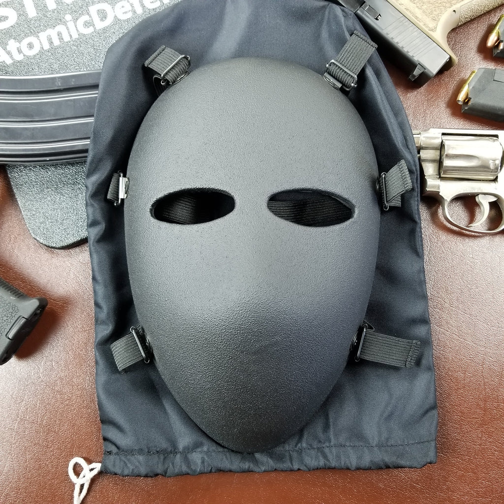 Bulletproof Mask | Ballistic Full Face | Level IIIA+ | Padded | Milspec ✅ by Atomic Defense - Proud Libertarian - Atomic Defense