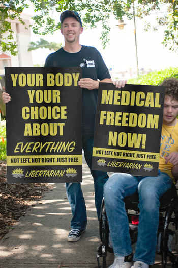 Your Body Your Choice - Profits for Protests Adult Sign (24