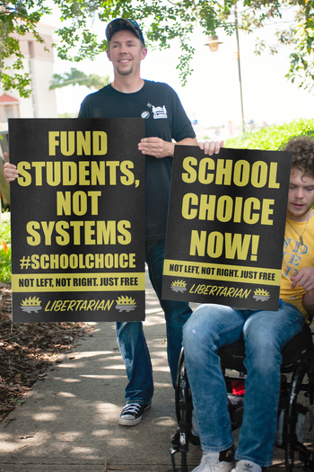 School Choice Now - Profits for Protests Youth Sign (18