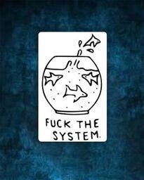 F*ck the System Tattoo by Simply Inked - Proud Libertarian - Simply Inked