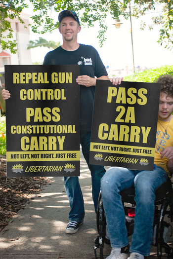 Pass Constitutional Carry - Profits for Protests Adult Sign (24