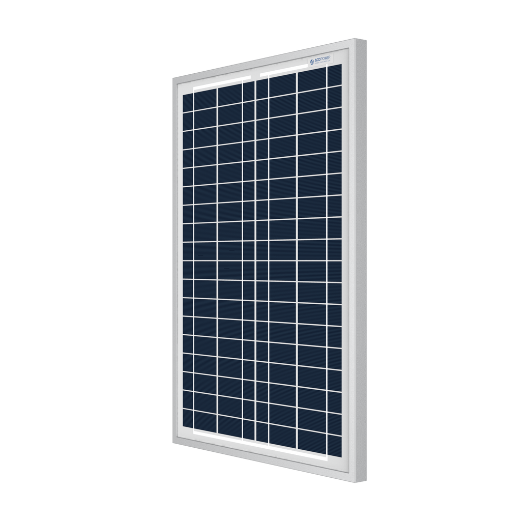 25 Watts Poly Solar Panel, 12V by ACOPOWER - Proud Libertarian - ACOPOWER
