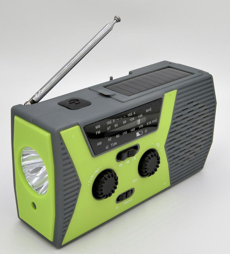 5 in 1 Outdoor Portable Solar Crank AM FM Radio - Proud Libertarian - BuzzPresents