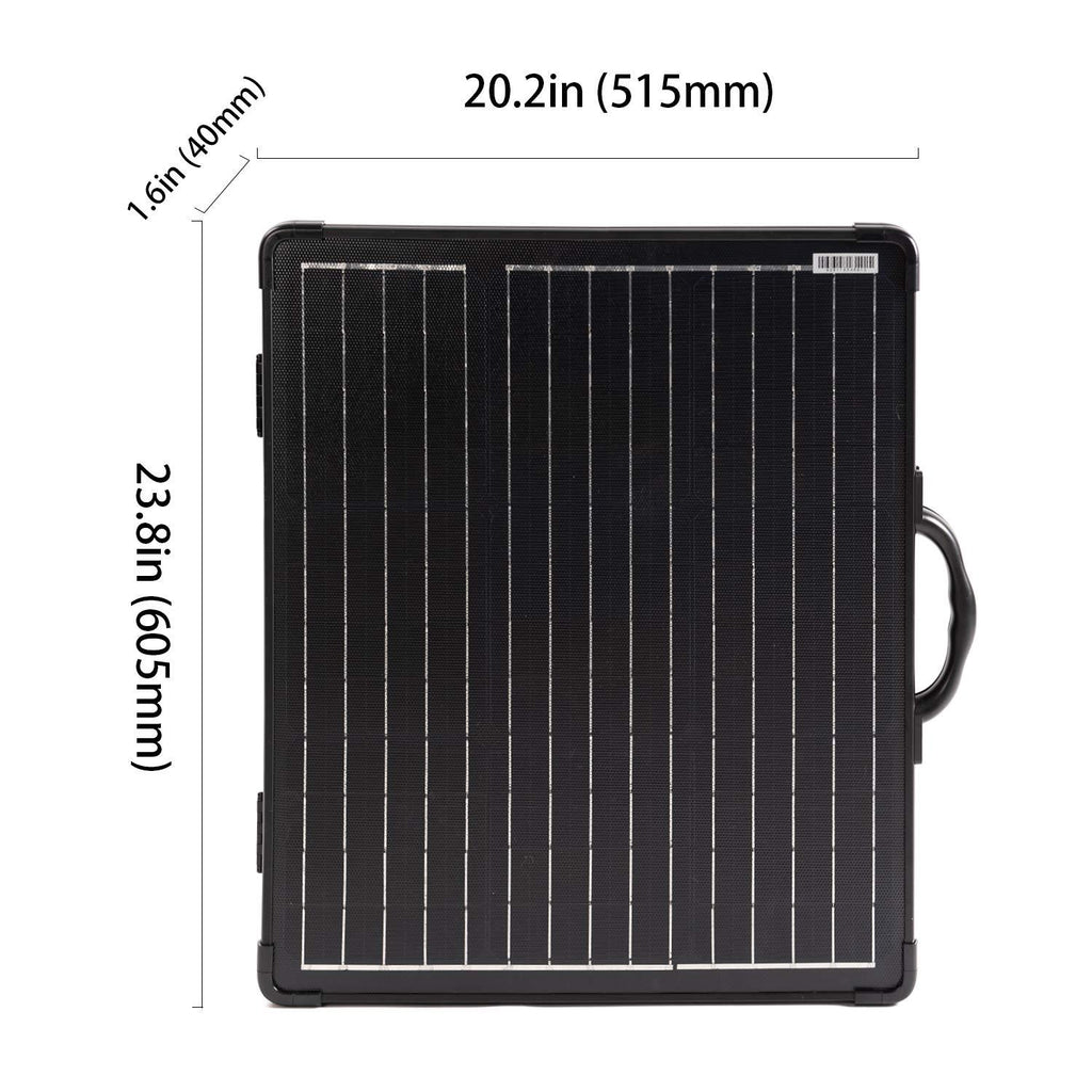 PLK 100W Portable Solar Panel Kit Lightweight Briefcase by ACOPOWER - Proud Libertarian - ACOPOWER