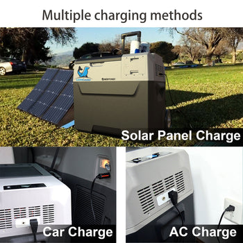 X40A Portable Solar Fridge Freezer, 42 Quarts (New Model) by LionCooler - Proud Libertarian - ACOPOWER