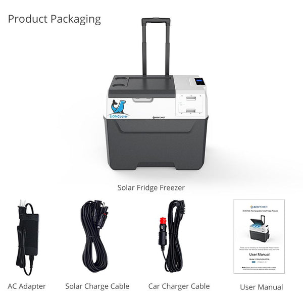 X50A Combo, 52 Quarts Solar Freezer & Extra 173Wh Battery (2 Batteries) by ACOPOWER - Proud Libertarian - ACOPOWER