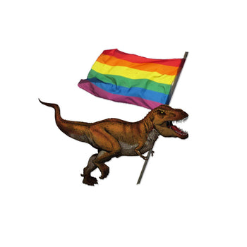 LGBT-Rex Temporary Tattoo - Proud Libertarian - Prodigi