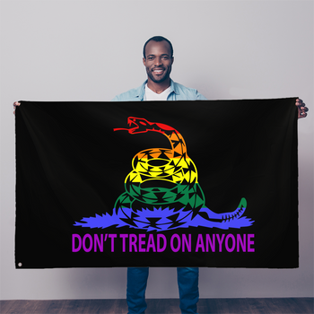 Don't Tread on Anyone LGBT Padded Sports Bra – Proud Libertarian