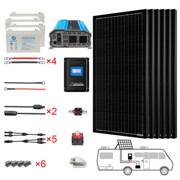 600W Mono Black RV Solar System by ACOPOWER - Proud Libertarian - ACOPOWER