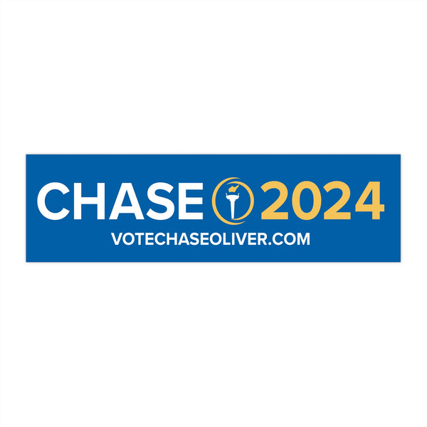 Chase Oliver for President 2024 Bumper Sticker