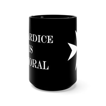 Cowardice is Immoral 15oz Black Mug - Proud Libertarian - Proud Libertarian