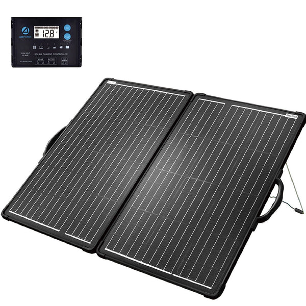 ACOPOWER PLK 200W Portable Solar Panel Kit, Lightweight 2x100W Briefcase with 20A Charge Controller(Compact Design) by ACOPOWER - Proud Libertarian - ACOPOWER