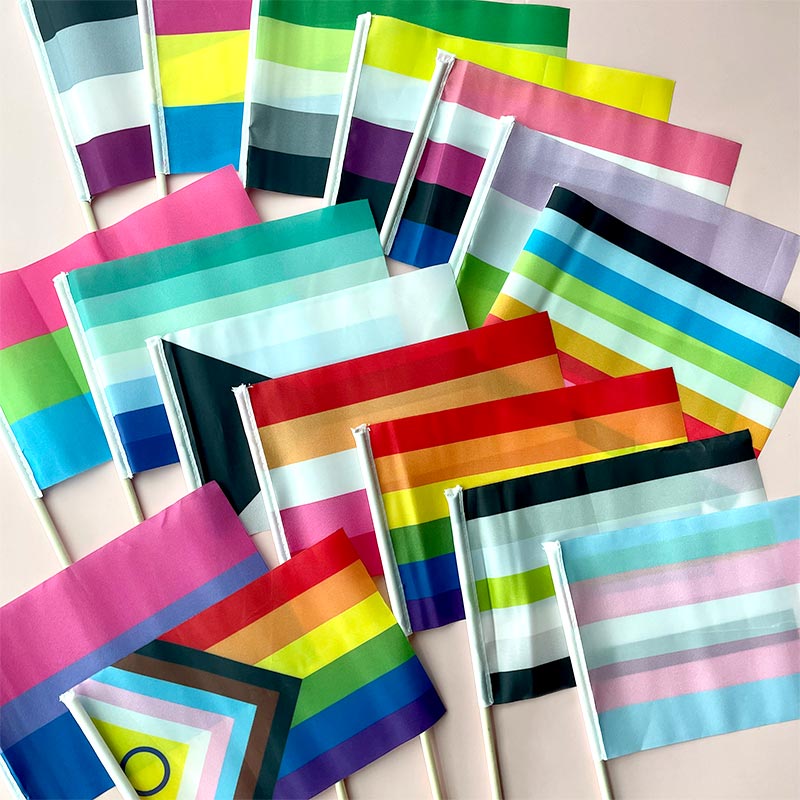 LGBTQ+ Pride Flag Party Mix Bundle by Flags For Good
