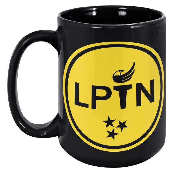 LPTN 15oz Black Mug - Proud Libertarian - Libertarian Party of Tennessee