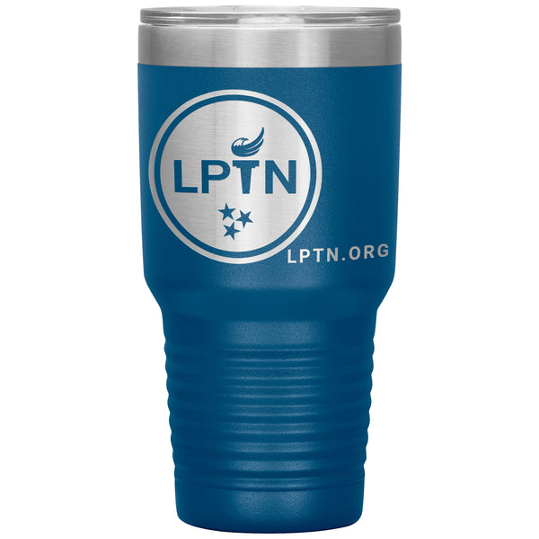 LPTN 30oz Tumbler - Proud Libertarian - Libertarian Party of Tennessee