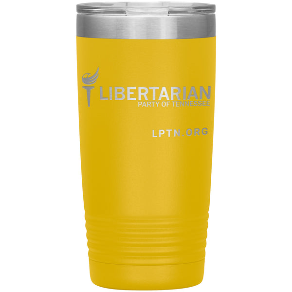 Libertarian Party of Tennessee 20oz Tumbler - Proud Libertarian - Libertarian Party of Tennessee