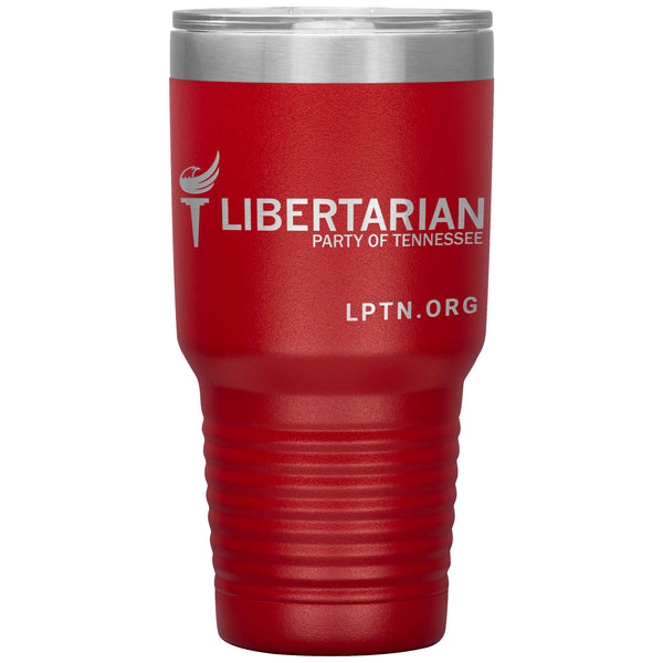 Libertarian Party of Tennessee 30oz Tumbler - Proud Libertarian - Libertarian Party of Tennessee