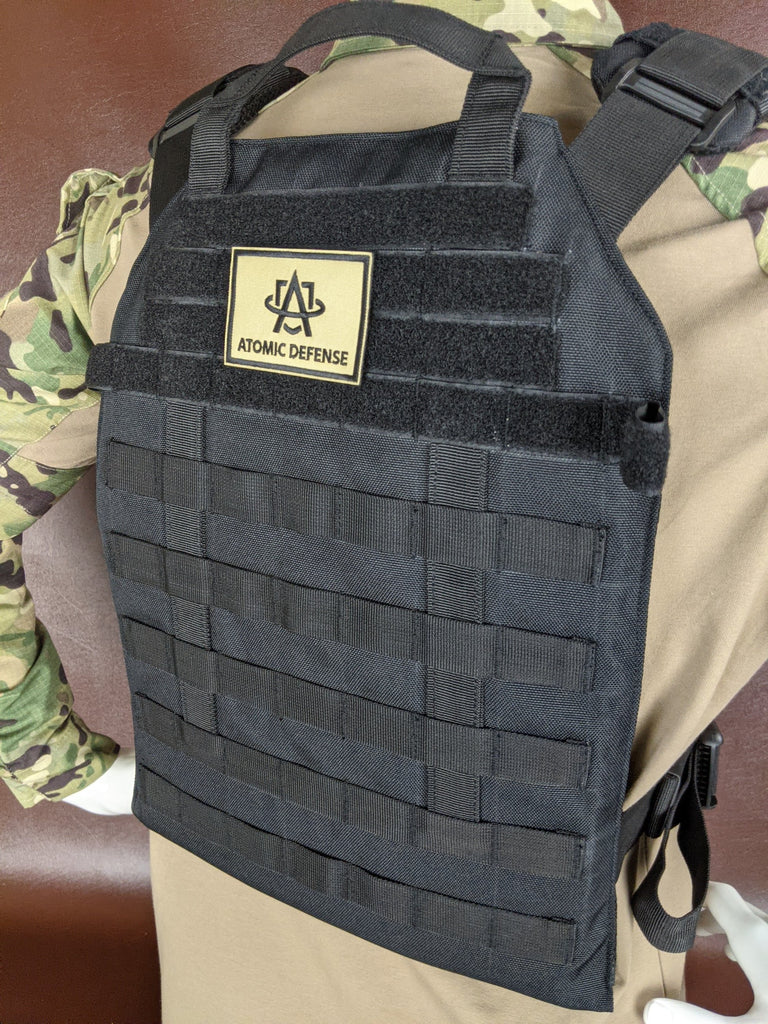 11x14 Armor Plate Carrier with IIIA Plates - Proud Libertarian - Atomic Defense