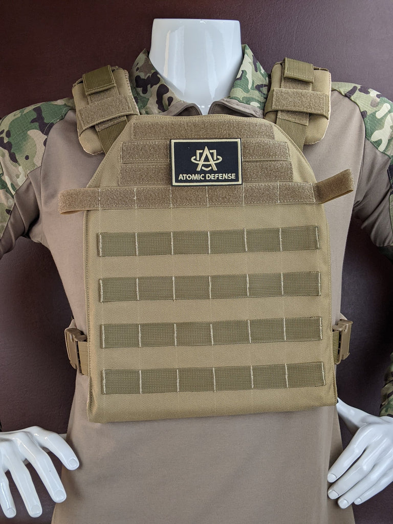 11x14 Armor Plate Carrier with IIIA Plates - Proud Libertarian - Atomic Defense