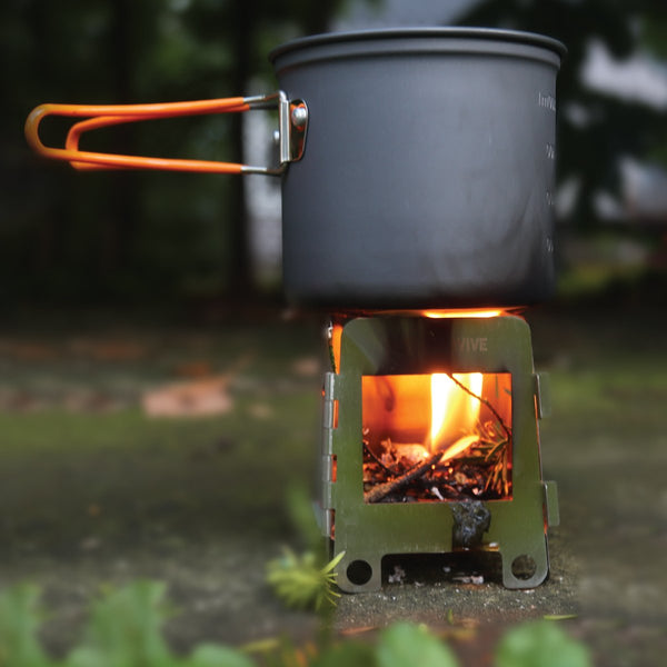 Portable Mini Wood Burning Survival Stove by QUICKSURVIVE - Proud Libertarian - QUICKSURVIVE